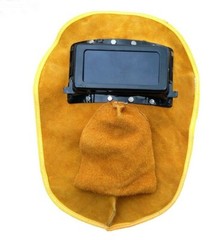 Solar Auto Darkening Filter Lens Welder Leather Hood Welding Helmet W Air Vent 0