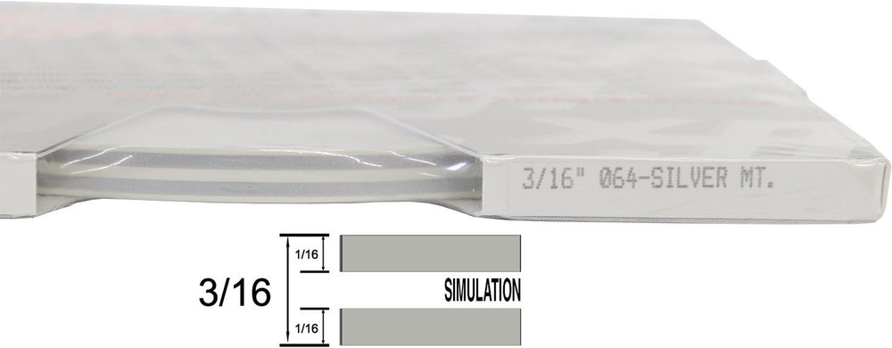 TFX 0003064 – Auto Customizing Dual Pinstripe – 3/16″ x 150′ (1/16′ Stripe, Gap,