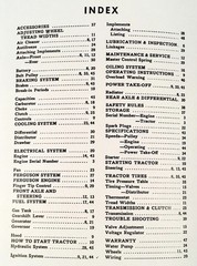 Ferguson To-20 Tractor Owners Operators Manual Maintenance Operation Ford Harry