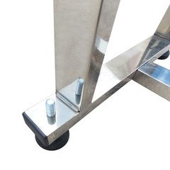 236*15.7in Black PVC Belt Conveyor Stainless Steel Body Adjustable Speed 370W