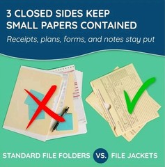 100 Blue Summit Supplies Job Folders Construction, 10 x 12 Inches, Project…