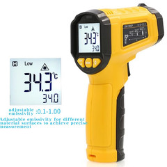 1pc TS380 Infrared Non-Contact Thermometer Handheld High-Precision Gauge – NEW