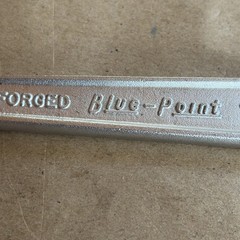Vintage Blue-Point By Snap On Tools 8″ Crescent Adjustable Wrench Made in USA