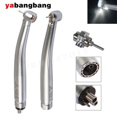 Pieza de mano LED turbina alta velocidad fibra óptica dental estilo NSK 2/4Holes