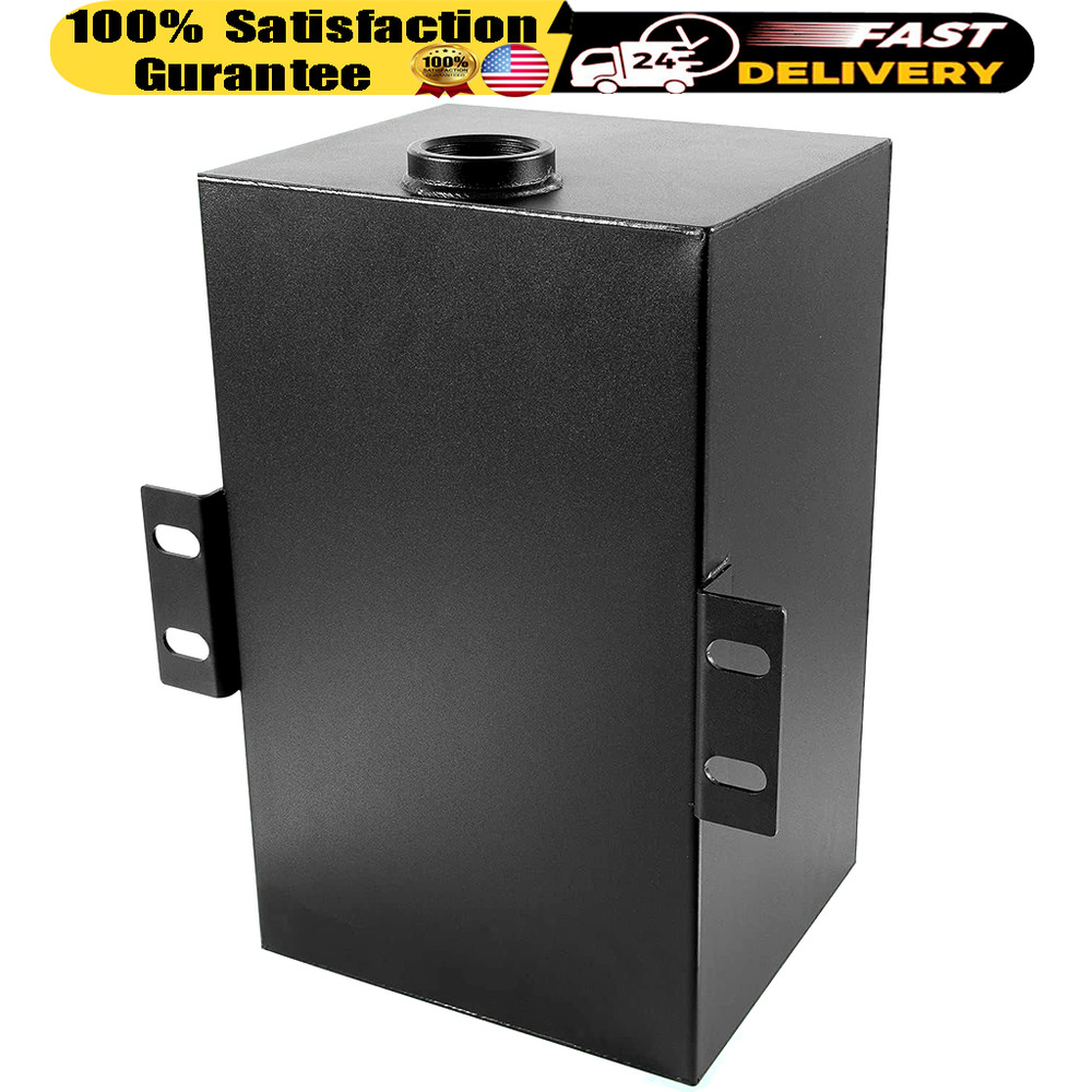 5 Gallon 14 Gauge Hydraulic Fluid Reservoir Tank Inlet 1-1/2″/ Outlet 3/4″ FNPT