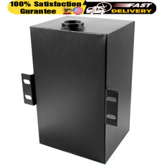 5 Gallon 14 Gauge Hydraulic Fluid Reservoir Tank Inlet 1-1/2″/ Outlet 3/4″ FNPT