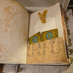 Fully Embellished Handmade World Traveler Themed Junk Journal 88 pages