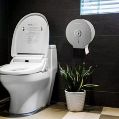 Commercial Jumbo Toilet Paper Dispenser Wall Mount Stainless Steel 9 Inch Roll..