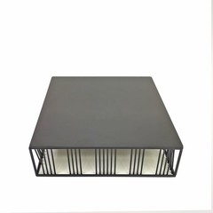 FixtureDisplays 12X12X3.3″ Multi-Purpose Metal Display Riser for Food & Home