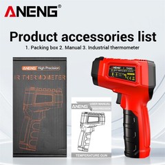 Infrared Thermometer LCD Digital Non-contact IR Temperature Gun Temp Meter