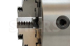 8″ 3 Jaw Reversible Self Centering Lathe Chucks D1-4 .0039″ TIR Certificate XL[