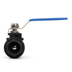 U.S. Solid 2-Way Manual Ball Valve 3/4 in Female Carbon Steel Full Port