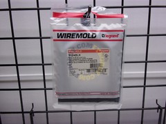 Wiremold Source 1 Carpet Flange – S124BLK