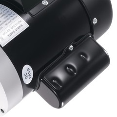 1HP Electric Motor 3450 RPM, AC 115V/230V, 56C Frame, Air Compressor Motor