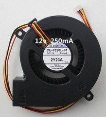 CE-7020L-01 CU600X/CU600W/CU610X/CU610W Projector Fan Centrifugal Fan Blower 12V