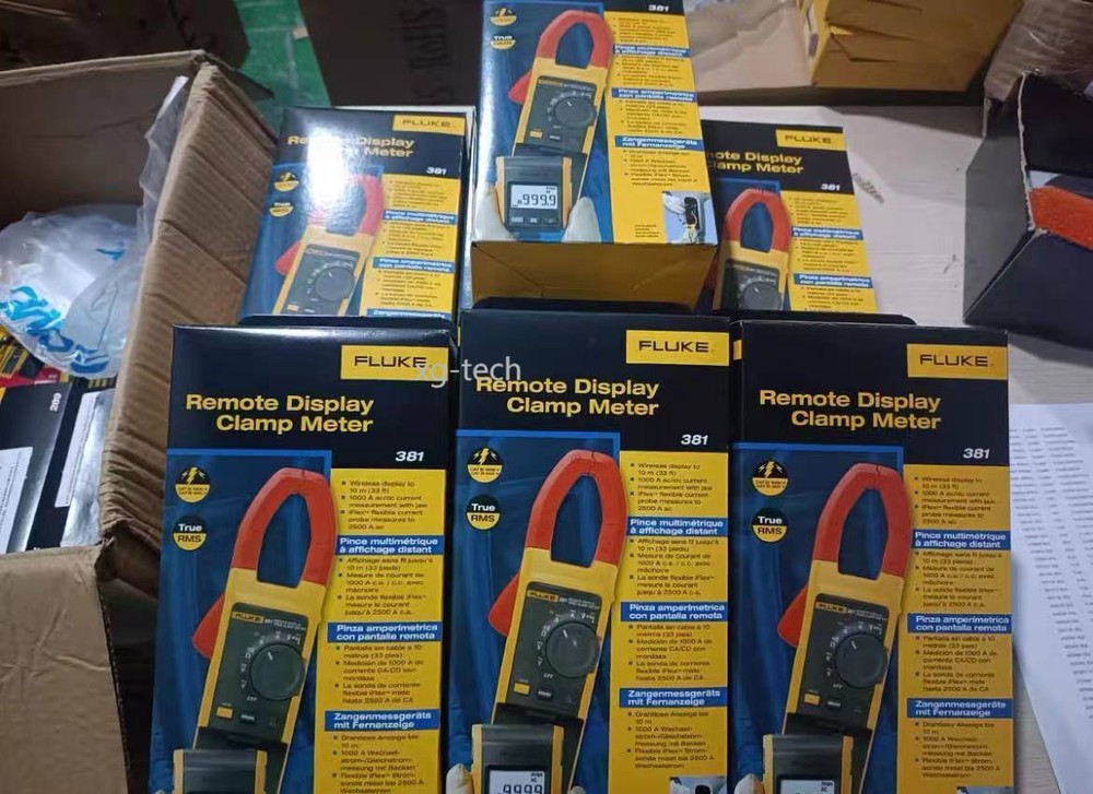 1 pc Fluke 381 Remote Display True-RMS AC-DC Clamp Meter with iFlex NEW-