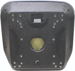 Toro Gray Vinyl Seat Replaces 104-4620, 49-8130, 75010, 100-3187, 104-7620, More