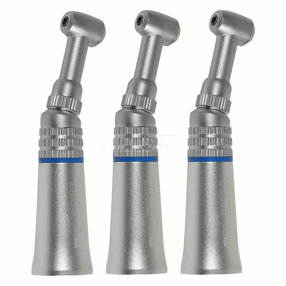3 NSK Style Dental Push Button Slow Low Speed Contra Angle Handpiece CA 2.35mm