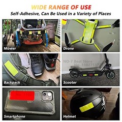 Reflective Stickers 10-80 PCS High Visibility Reflective Tape Waterproof Strips