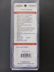 Packard PFS401 Furnace Electrode Flame Sensor H.S.I. Systems 3″ Probe Length