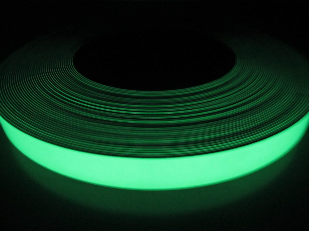 1′ Foot Mil-Spec Luminous Photoluminescent Magnetic Tape Glow in The Dark CUSTOM