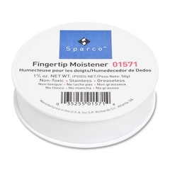 S.P. Richards Company Sortkwik Fingertip Moistener, Nonskid Back, 1-3/4 oz. (…