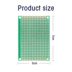 10PCS 5x7cm PCB Universal Prototype Matrix Double sided Protoboard Blank Board