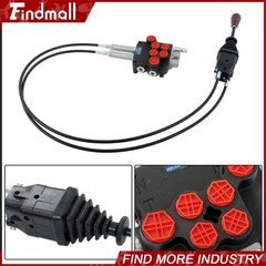 Findmall Hydraulic Remote Control Valve 2 Spool 21 GPM Easy Installation Kit