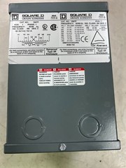 👀 SQUARE D 1 KVA RAINTIGHT TRANSFORMER 190-440 HV 110/120 LV 1Ø 750 VA 1S67F
