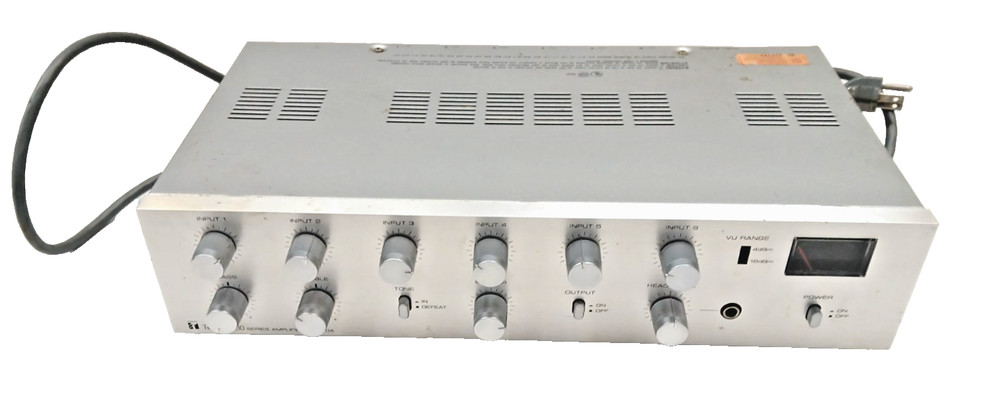 TOA 900 SERIES CHANNEL MODULAR MIXER AND AMPLIFIER MODEL M-900A AC 120V 60 HZ