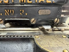 👀VINTAGE IDEAL STENCIL MACHINE 7/16″ PUNCH SIZE MODEL NO. 3