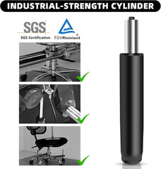 Office Chair Gas Cylinder Replacement, Heavy-Duty Class 4 Piston, Universal Fit