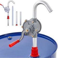 Drum Rotary Barrel Pump Hand Crank Diesel Fuel Oil Transfer Pump 55 Gallon