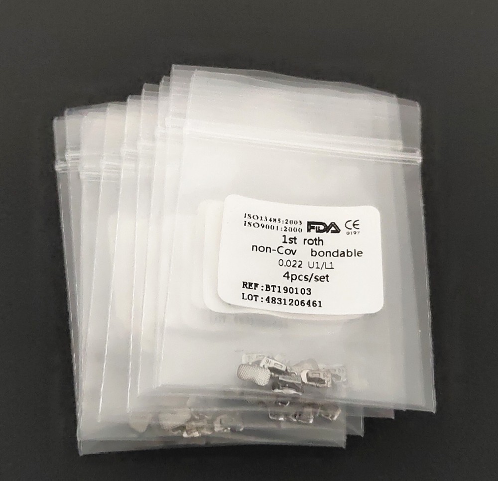 Dental Orthodontic Buccal Tube 1st Roth .022 Molar Bondable No-convertible