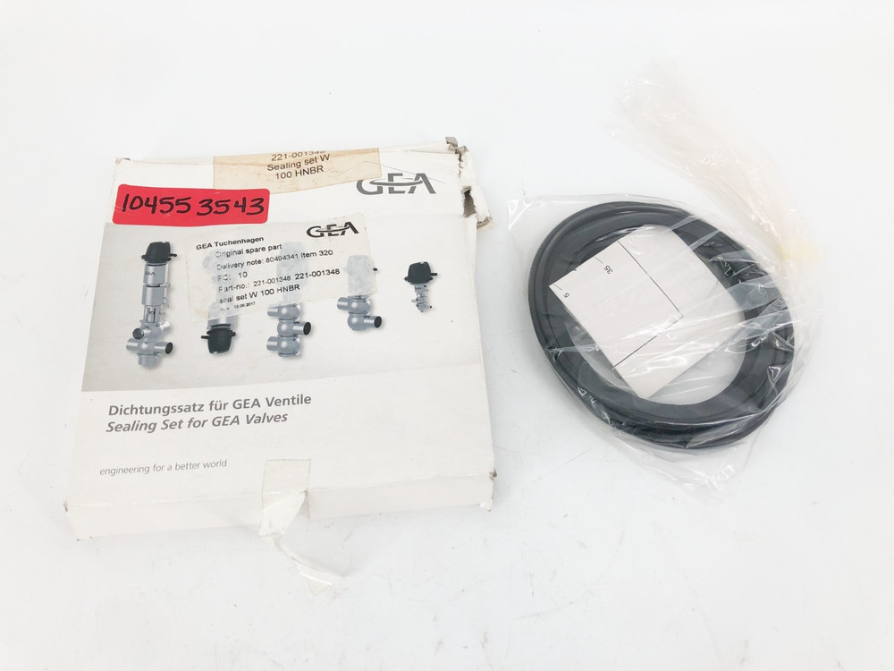 New GEA 221-001348 Sealing Set W 100 HNBR 4″