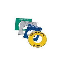Control Concepts LP23 30MM Legend Plate for Assembled Operator Stations