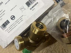Taco Lead Free Mixing Valve Brass 3/4″ Union Sweat 5003-C3; 85-176 degrees F