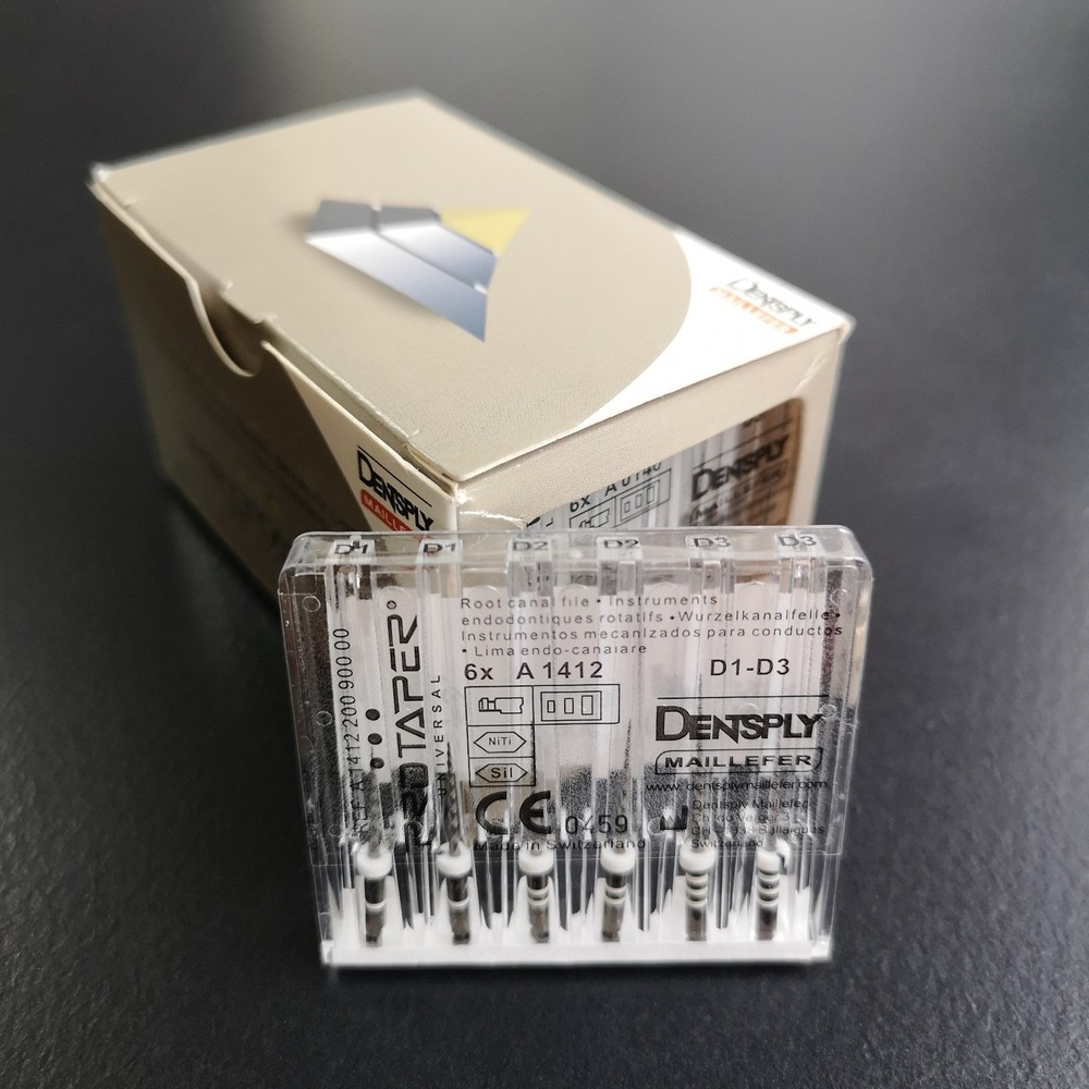 10Pks Dentsply ProTaper Universal Rotary Retreatment Files D1,D2,D3,D1-D3