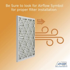 Lamons 14x25x1x3 XP4 Air Guard Pleat Furnace Filter MERV 8 (3 Pack)