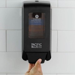 Georgia Pacific Blue Ultra Soap/Sanitizer Dispenser 1,200 mL, 5.6 x 4.4 x 11.5