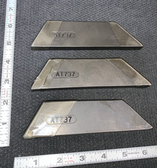 Get 3 ea. Bucking Bars Aviation Tool AT737 30° / 45° ATI Steel buck Riveting