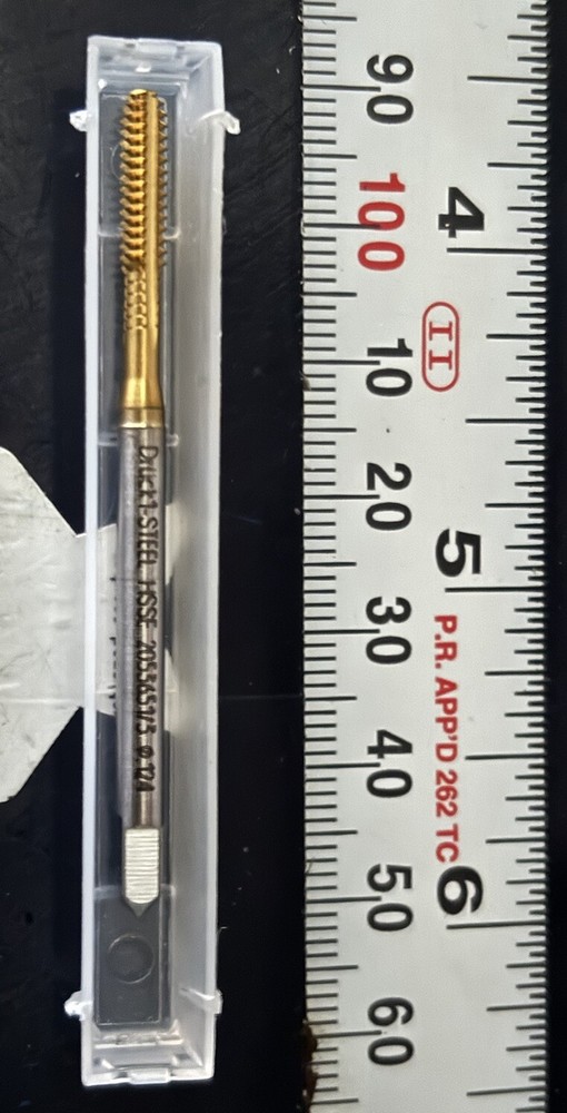 EMUGE #6-32 UNC-2BX HSSE HSS TiN 6-32 Thread Forming BU931400.5005 ONE Tap