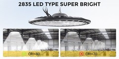 500W UFO LED High Bay Light Industrial Warehouse Factory Shop Bay Lighting