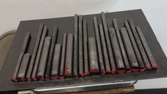 4140 Steel Round Bar Stock 22 Pcs – CNC Lathe Machinable – 17.65 lbs
