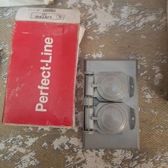 American Electric Perfect-Line Outdoor Duplex Outlet Cover Lot WR100-C 728A