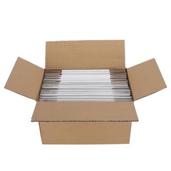 50 Pack 9x6x2 Shipping Boxes, White Corrugated Cardboard Packaging Box for Small