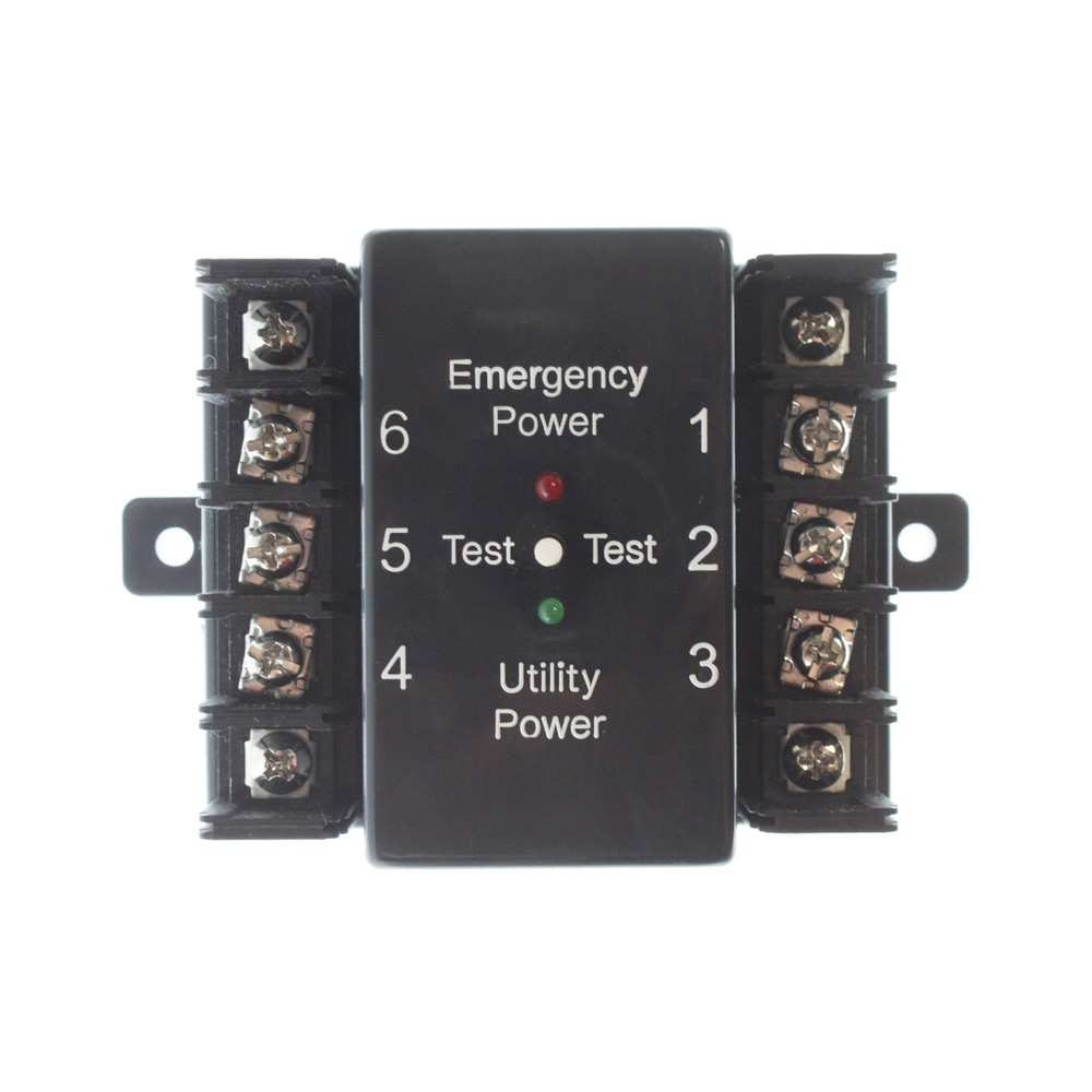 LVS CONTROLS EPC-PANEL-MOUNT EMERGENCY POWER CONTROL RELAY MODULE, 20A