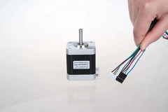 US ship! 5 PCS Nema17 for 2.4A,4200g.cm,48mm length,0.9°,42BYGHM810 Wantai Motor