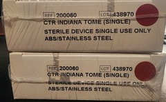 BIOMET 200060 CTR INDIANA TOME (LOT of TWO)