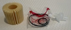 Toyota Boshoku (TB) Oil Filter, Engineered as Direct Replacement of 04152-40060